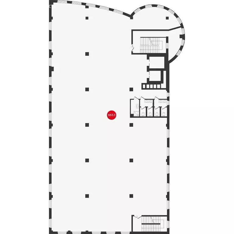 Офис (663.3 м) - Фото 2