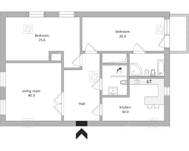 3-к кв. Москва ул. Серафимовича, 2 (140.0 м) - Фото 1