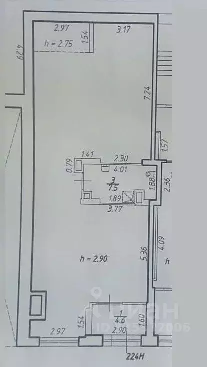 Торговая площадь в Санкт-Петербург ул. Академика Константинова, 1к1 ... - Фото 2