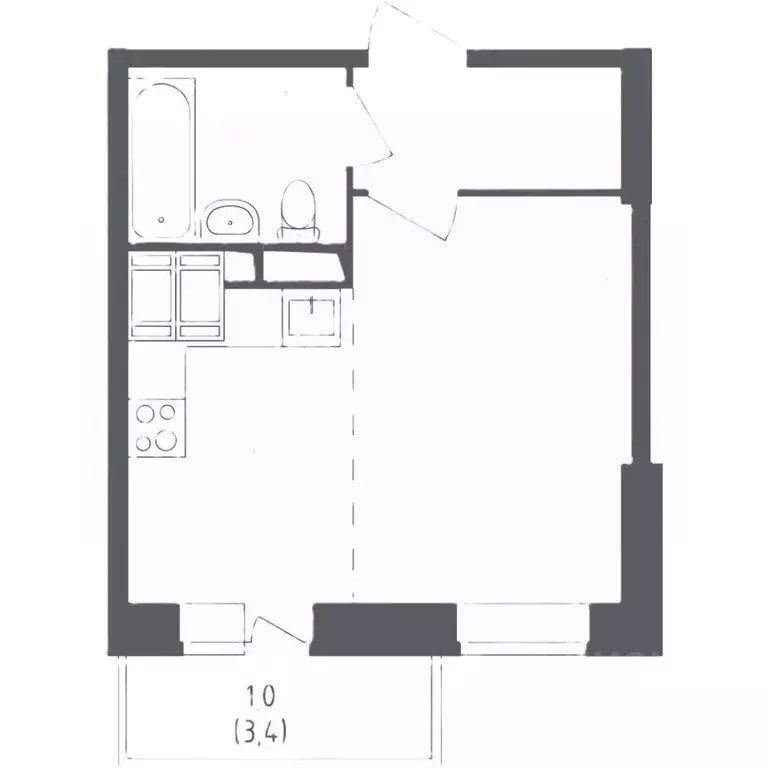 Студия Московская область, Красногорск городской округ, Путилково пгт ... - Фото 2