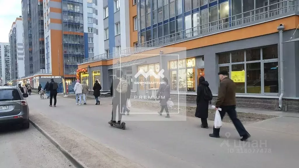 Помещение свободного назначения в Ленинградская область, Мурино ... - Фото 1