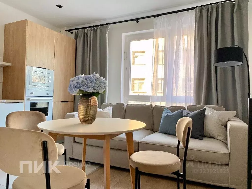 3-к кв. Москва ул. Сокольнический Вал, 1 (52.0 м) - Фото 1