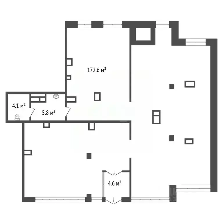 Помещение свободного назначения в Красноярский край, Красноярск ... - Фото 2