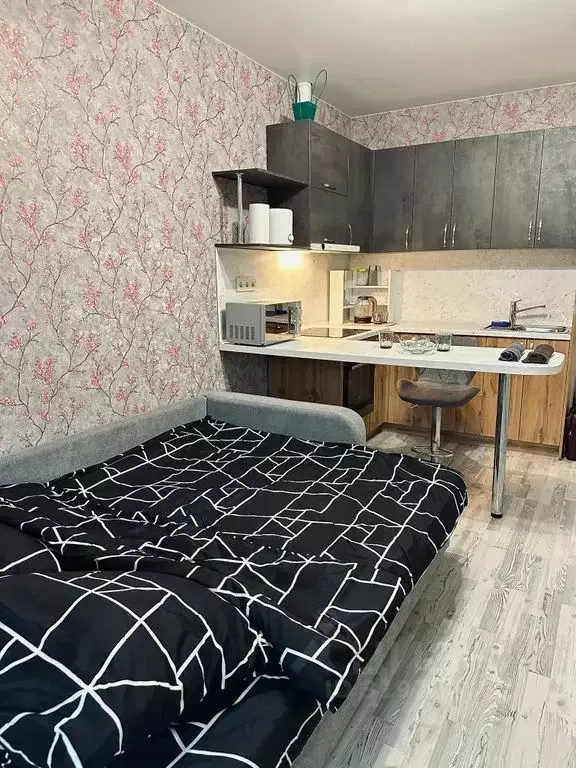 Студия Приморский край, Владивосток ул. Зеленый Бульвар, 19 (26.0 м) - Фото 1