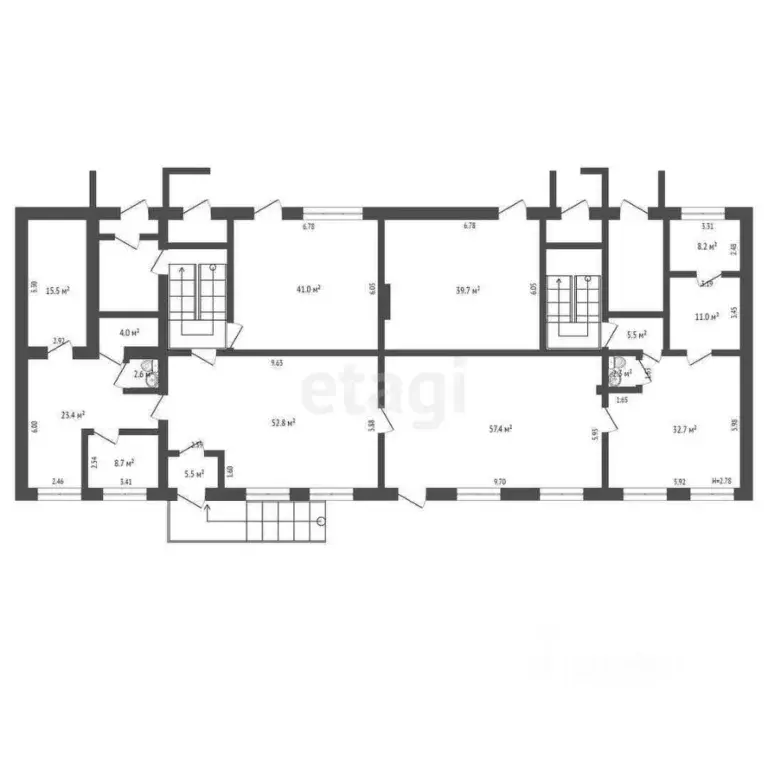 Торговая площадь в Ямало-Ненецкий АО, Новый Уренгой Молодежная ул., ... - Фото 2