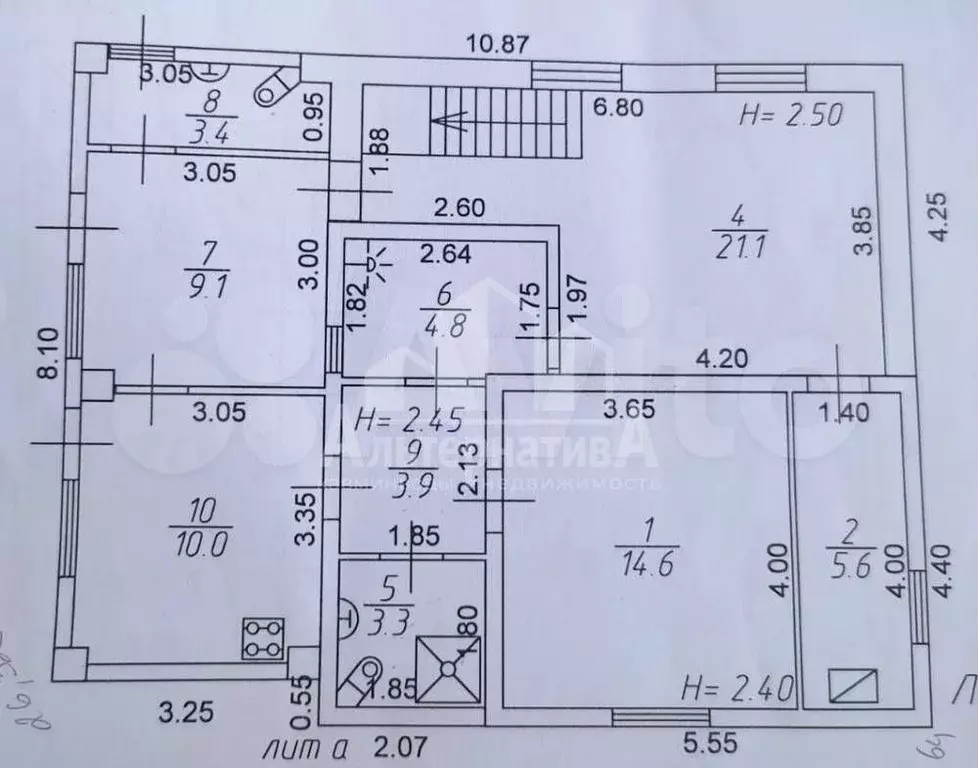 Дом 164,8 м на участке 4,1 сот. - Фото 1