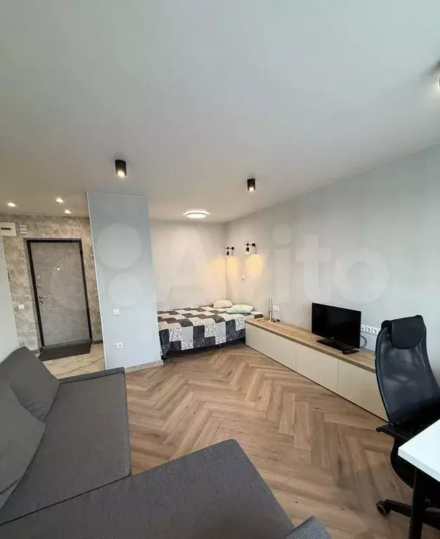 1-к. квартира, 28,8 м, 4/5 эт. - Фото 0