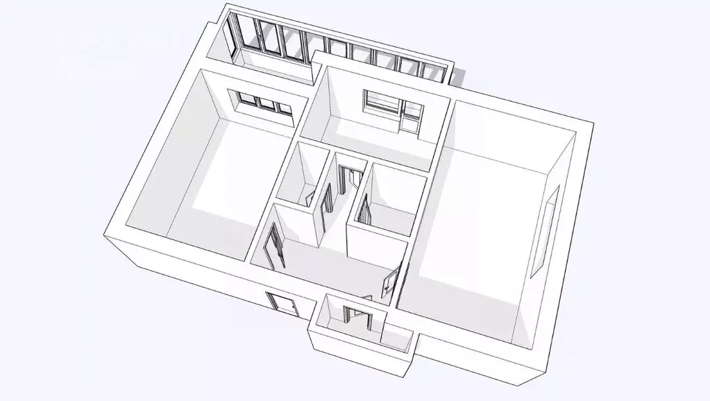 2-к кв. Севастополь ул. Генерала Лебедя, 22 (55.1 м) - Фото 1