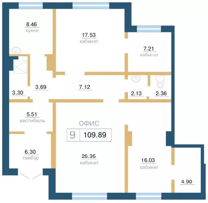 Офис в Красноярский край, Красноярск Нанжуль-Солнечный мкр, ул. ... - Фото 1