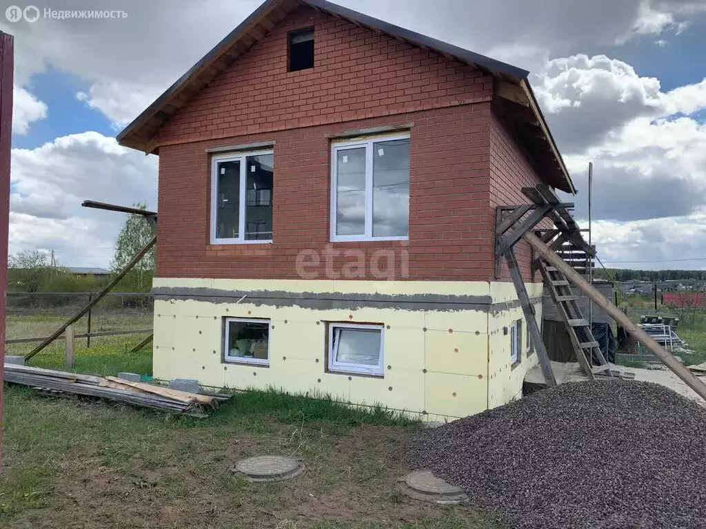 Дом в Тюменский район, село Кулига, КП Альпийская долина (80 м) - Фото 1