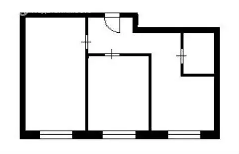 2-комнатная квартира: Москва, Енисейская улица, 17к1 (45 м) - Фото 1