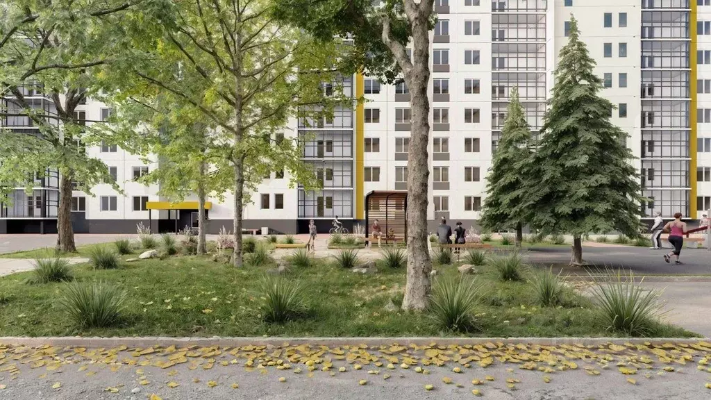 1-к кв. Псковская область, Псков Рижский просп., 94Г (37.49 м) - Фото 1