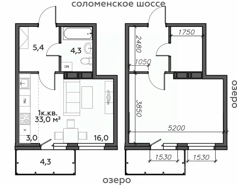 1-к кв. Карелия, Петрозаводск Район Северная промзона, Вороний Наволок ... - Фото 0