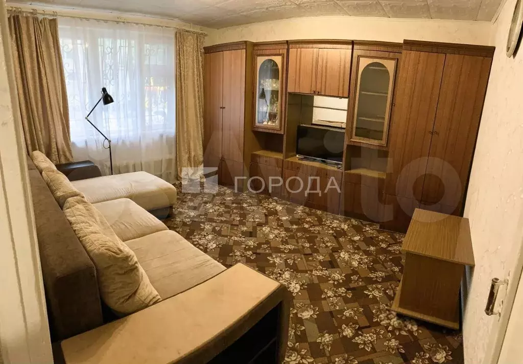 1-к. квартира, 36 м, 1/5 эт. - Фото 1