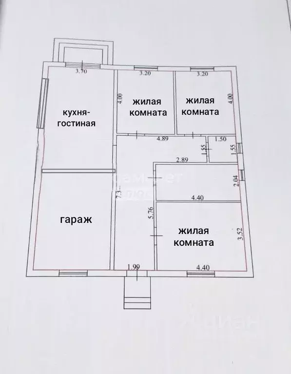 Дом в Оренбургская область, Бузулук пл. Центральная (120 м) - Фото 2