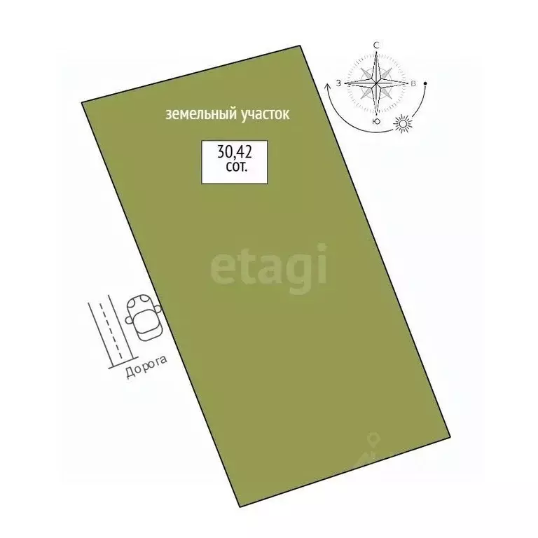 Участок в Свердловская область, Горноуральский муниципальный округ, ... - Фото 2