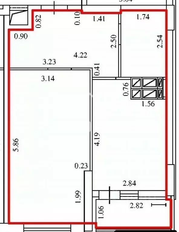 1-к кв. Самарская область, Самара Краснодонская ул., 10 (42.0 м) - Фото 1
