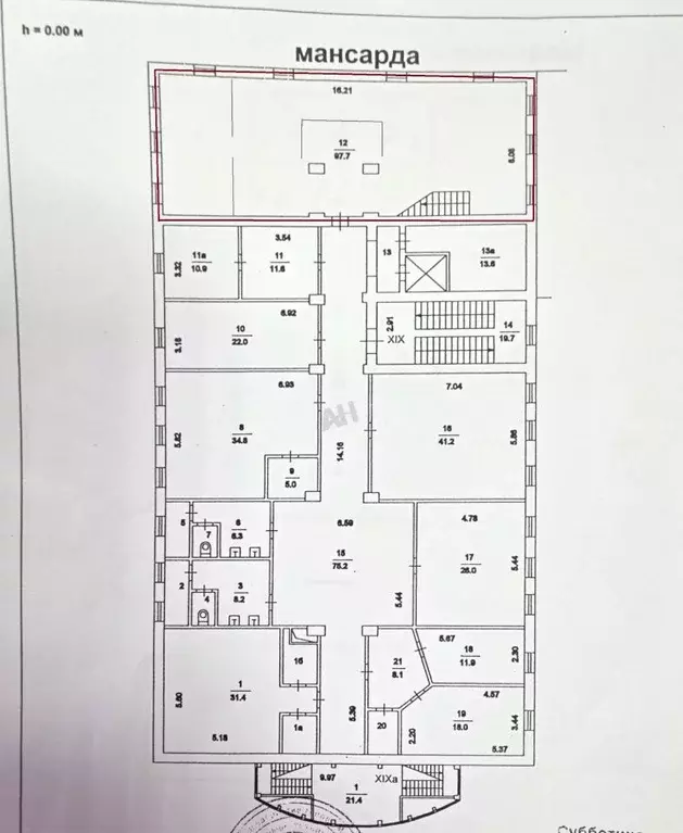 Офис в Москва ул. Казакова, 6С1 (150 м) - Фото 2