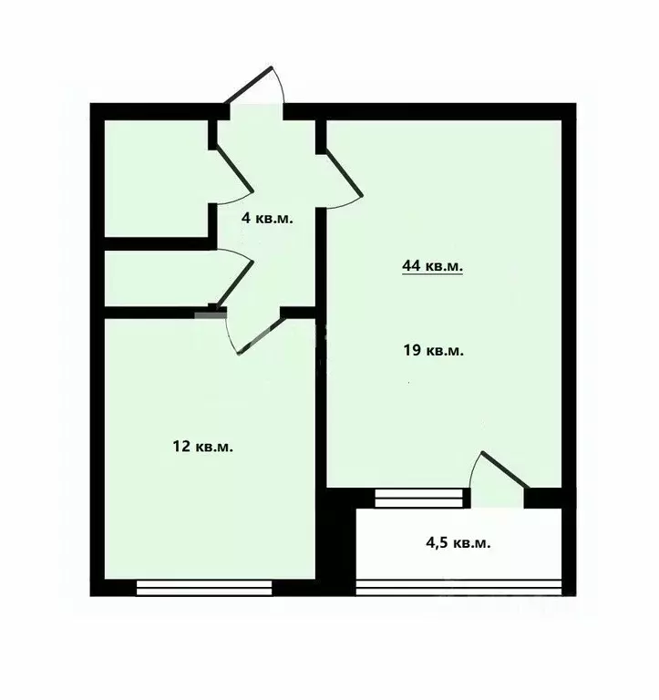 1-к кв. Московская область, Лобня бул. Лобненский, 9 (39.3 м) - Фото 1