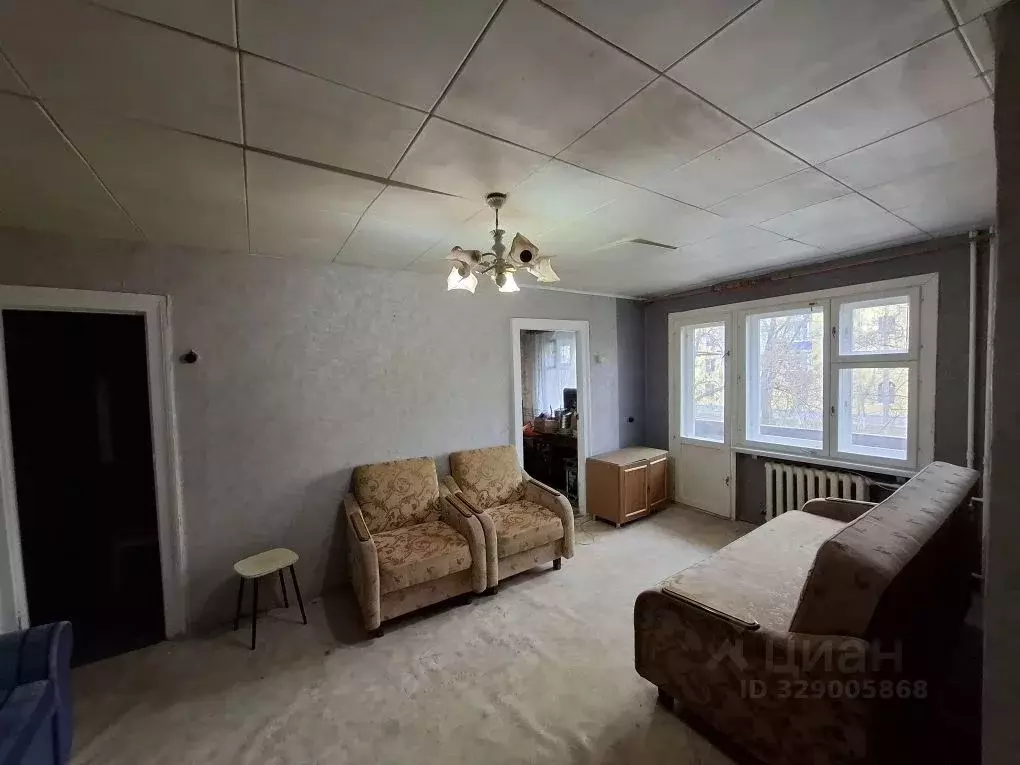2-к кв. Самарская область, Сызрань ул. Лазо, 2 (45.2 м) - Фото 1