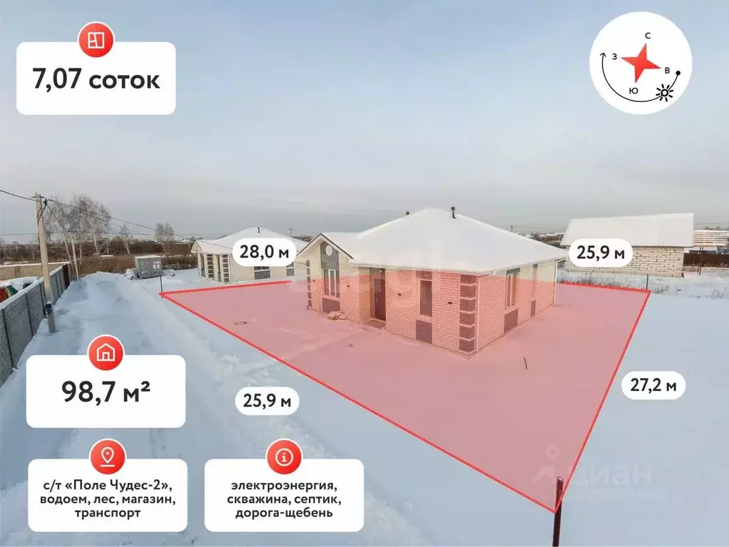 Дом в Тюменская область, Тюмень Поле Чудес-2 садовое товарищество, ул. ... - Фото 0
