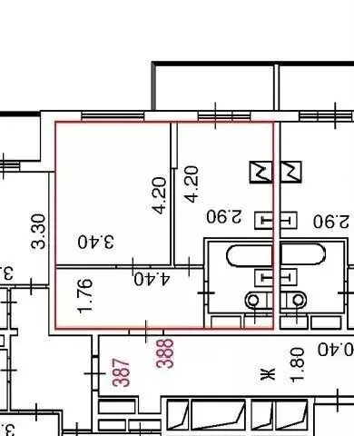 1-комнатная квартира: Москва, Долгопрудная аллея, 15к4 (37 м) - Фото 1