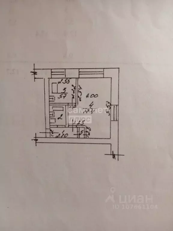 1-к кв. Липецкая область, Липецк ул. Циолковского, 3/5 (30.1 м) - Фото 2