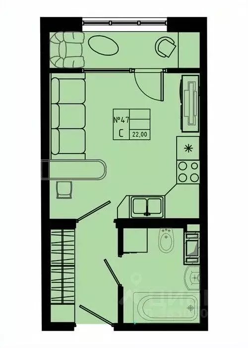 Студия Ленинградская область, Коммунар г. Гатчинский муниципальный ... - Фото 1