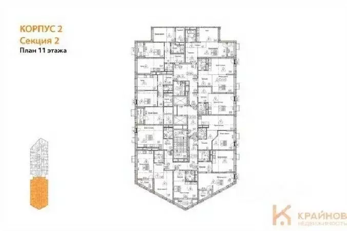 2-к кв. Воронежская область, Воронеж наб. Чуева, 7 (62.38 м) - Фото 1