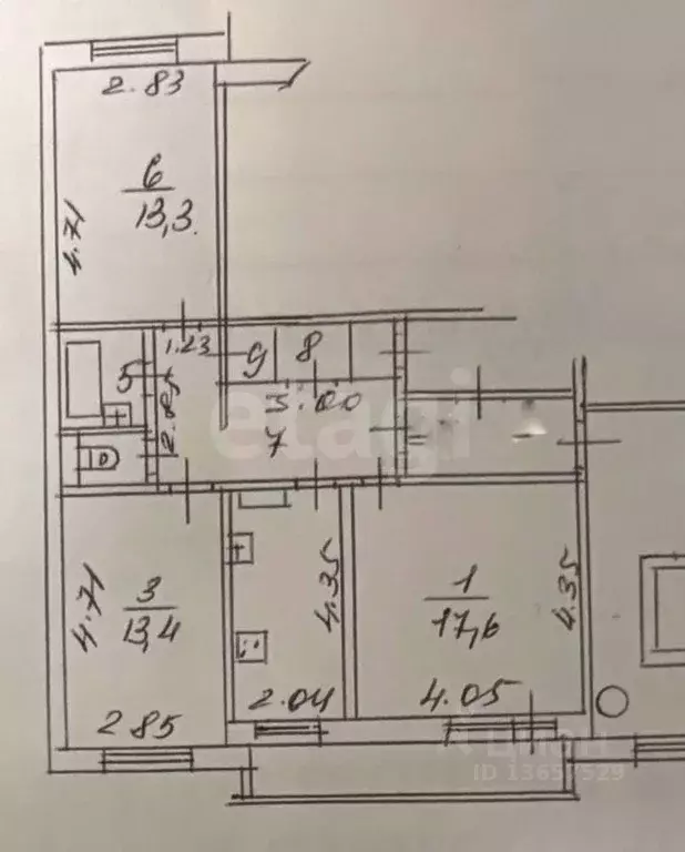 3-к кв. Иркутская область, Иркутск Радужный мкр, 42 (67.8 м) - Фото 2