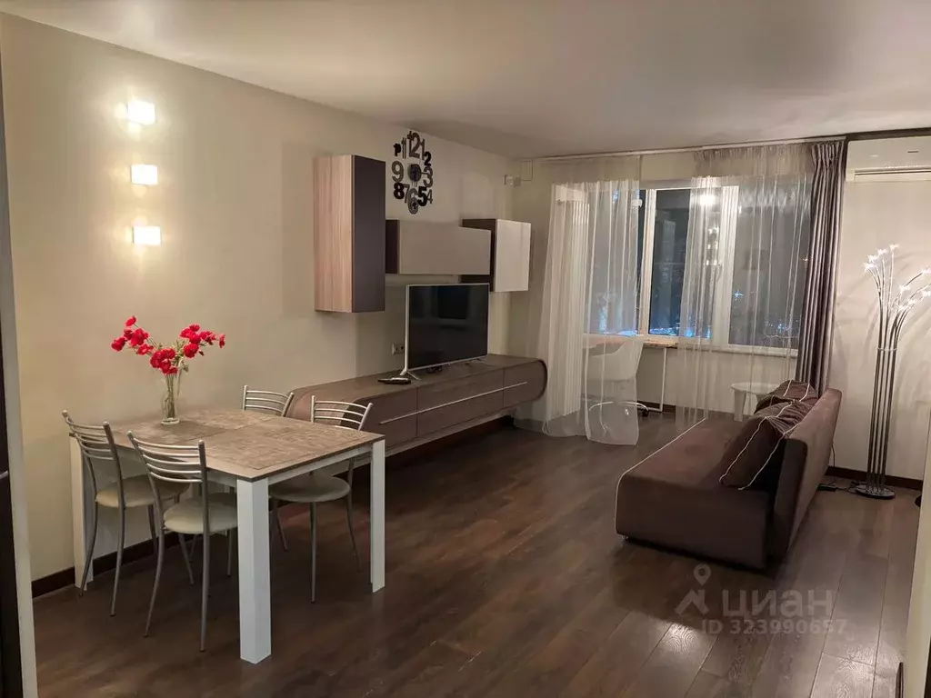 Студия Москва ул. Малая Грузинская, 46 (40.0 м) - Фото 1