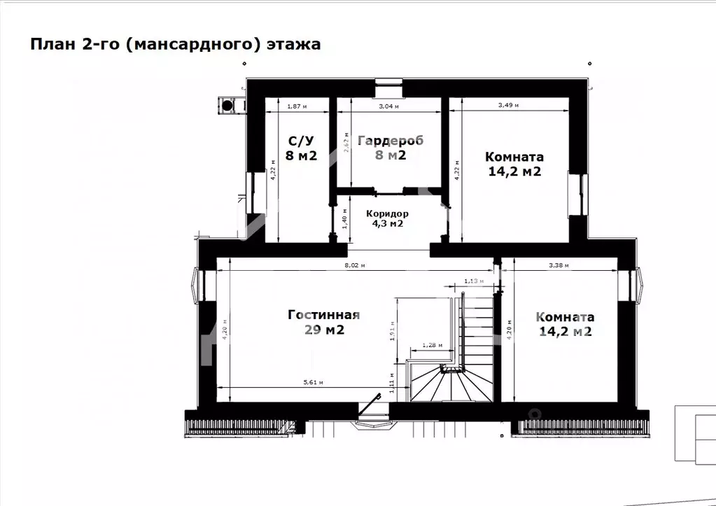 Дом в Самарская область, Самара Дубки СДТ, просека 1-я (160 м) - Фото 1
