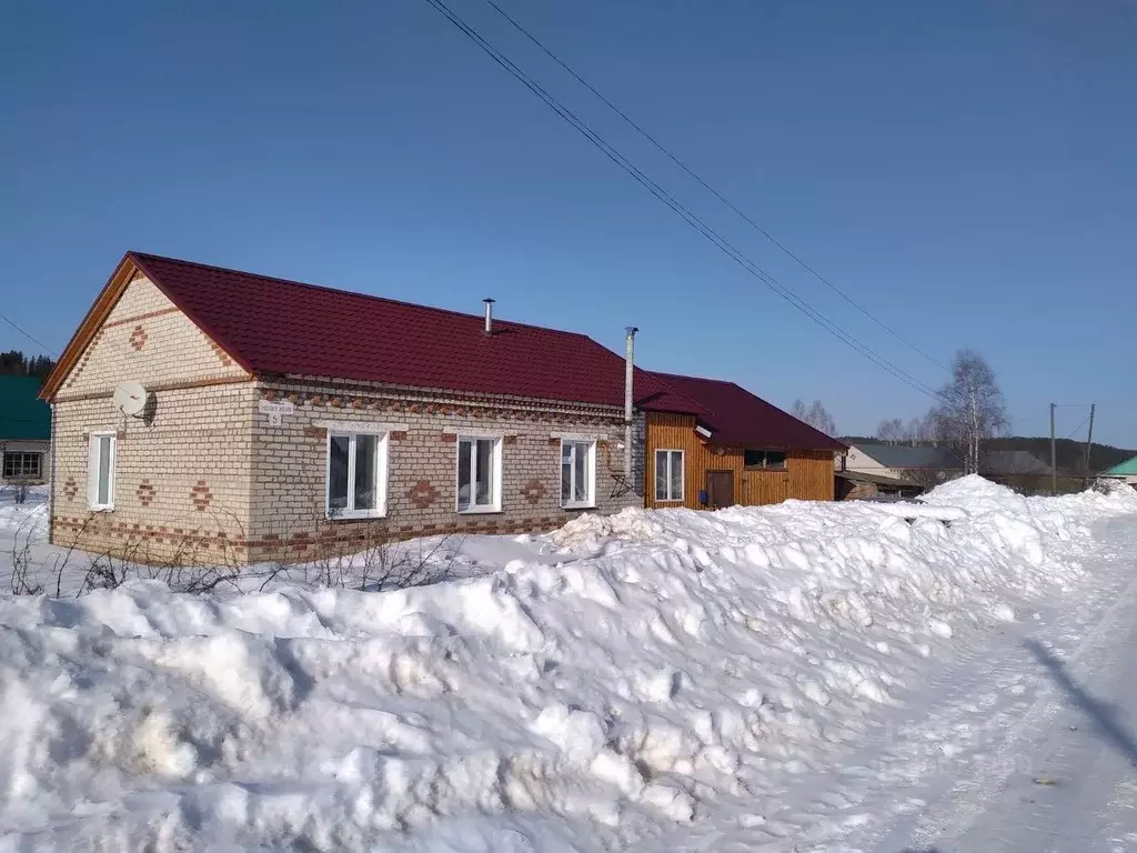 Дом в Пермский край, Оханский городской округ, с. Андреевка ул. ... - Фото 1