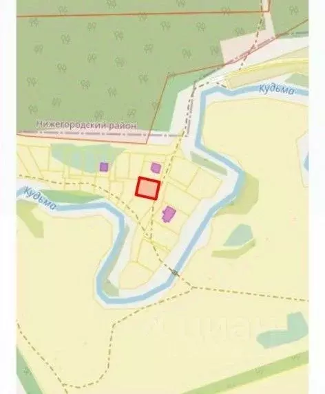 Участок в Нижегородская область, Нижний Новгород ДНП Земляничная ... - Фото 1