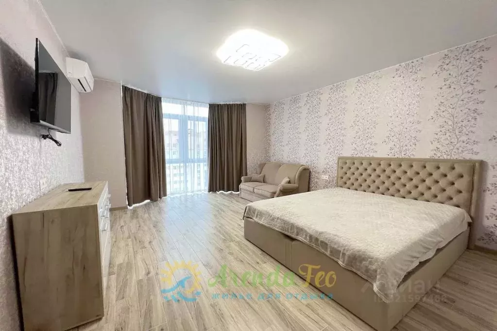 1-к кв. Крым, Феодосия ш. Симферопольское, 11к1 (40.0 м) - Фото 1