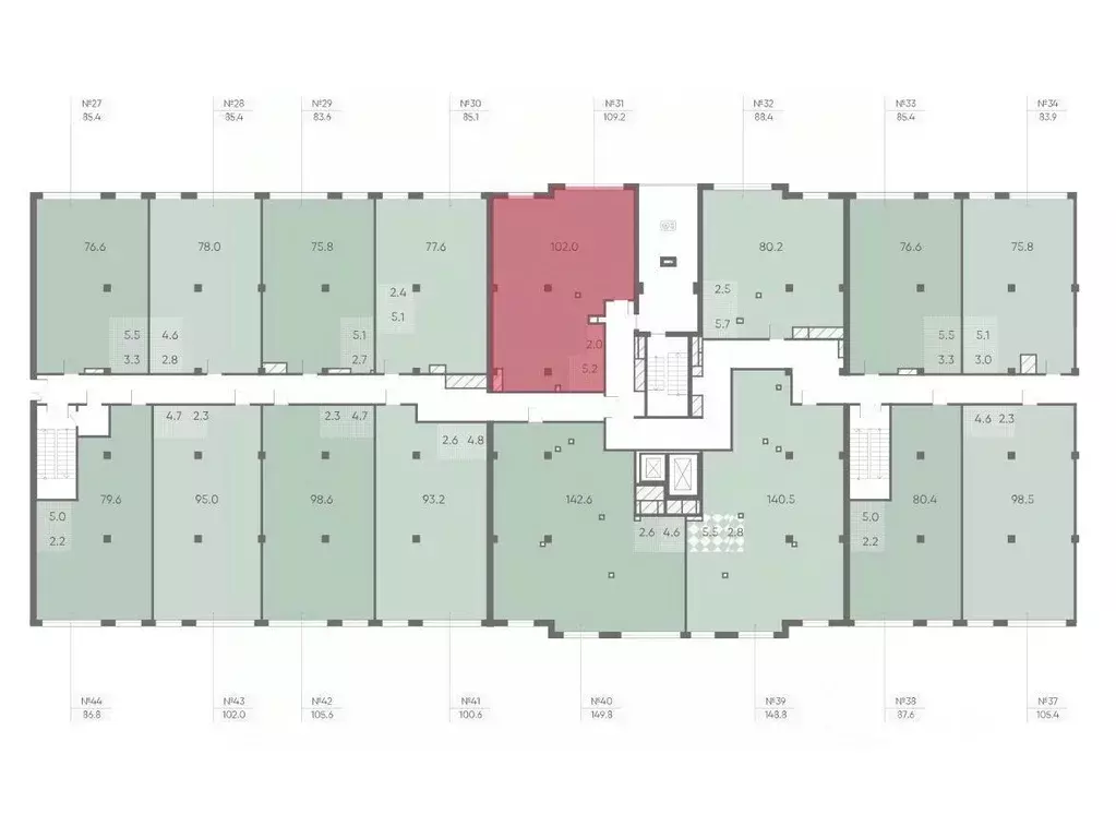 Офис в Санкт-Петербург Партизанская ул., 5 (109 м) - Фото 2