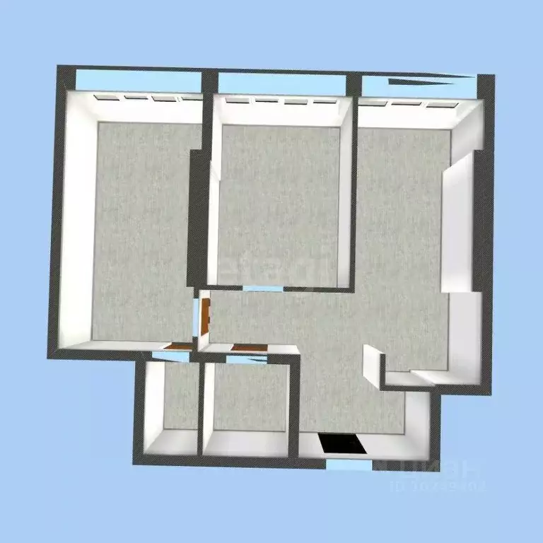 2-к кв. Башкортостан, Уфа просп. Октября, 107А (63.2 м) - Фото 1