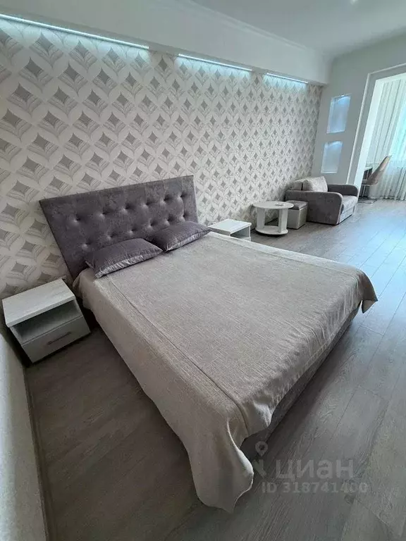 1-к кв. Краснодарский край, Сочи Центральный мкр, ул. Навагинская, 12 ... - Фото 0