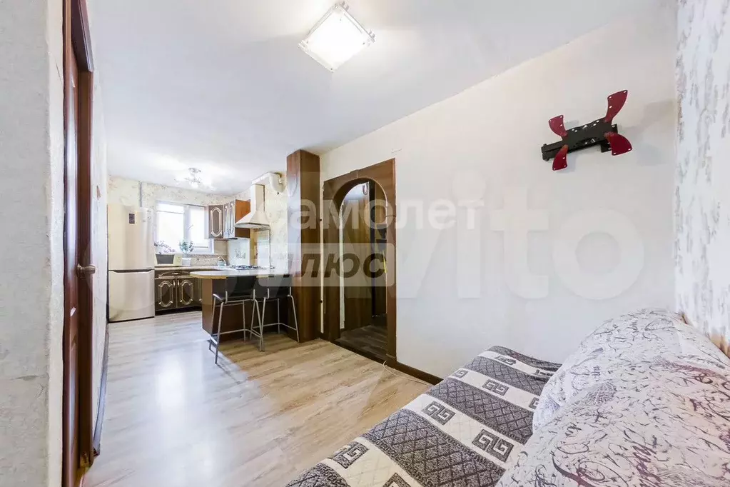 3-к. квартира, 57,5 м, 2/9 эт. - Фото 1