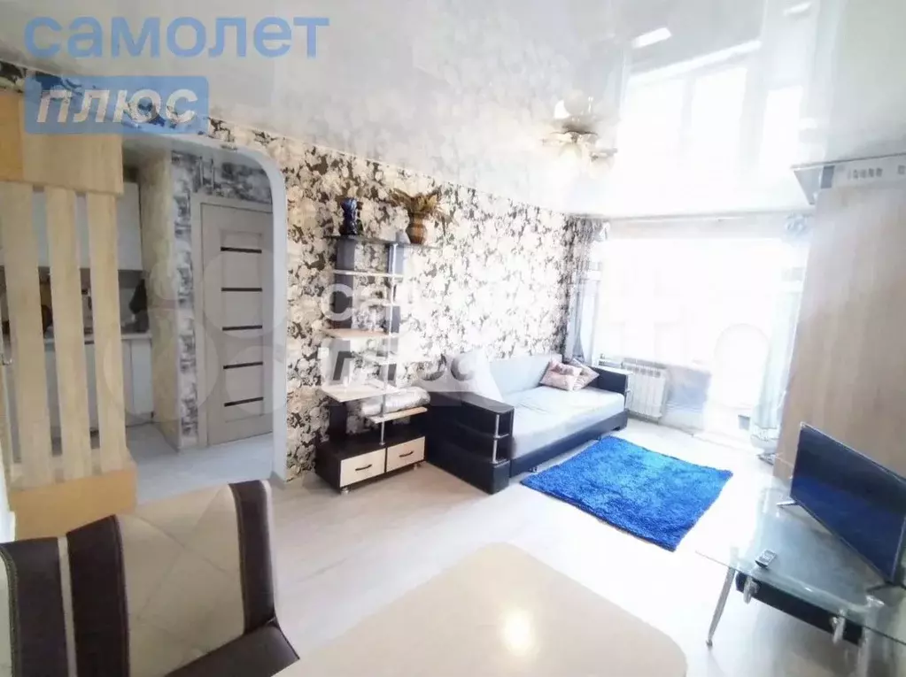 1-к. квартира, 30,6 м, 9/9 эт. - Фото 1