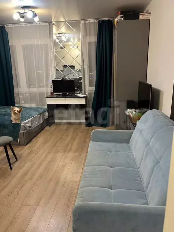Квартира-студия, 27 м, 21/24 эт. - Фото 1