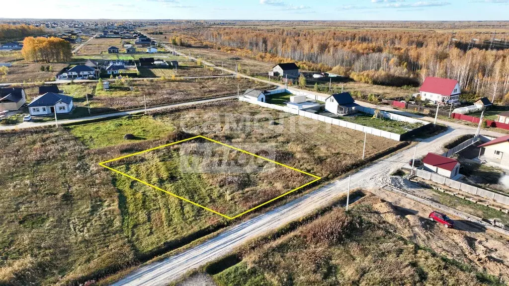 Участок в Тюменский район, деревня Якуши, Солнечная улица (8 м) - Фото 0