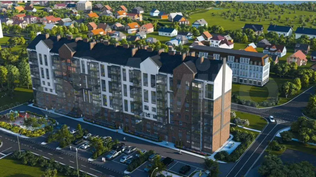 2-к. квартира, 59,5 м, 4/8 эт. - Фото 0
