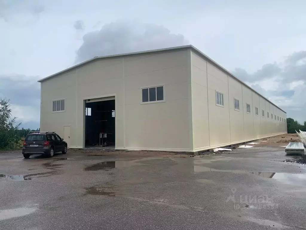 Склад в Ленинградская область, Ломоносовский район, Горбунковское ... - Фото 1