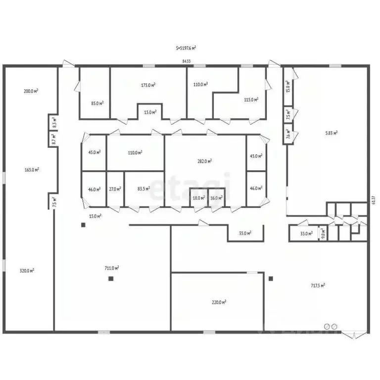 Торговая площадь в Башкортостан, Стерлитамак ул. Худайбердина, 65 ... - Фото 2