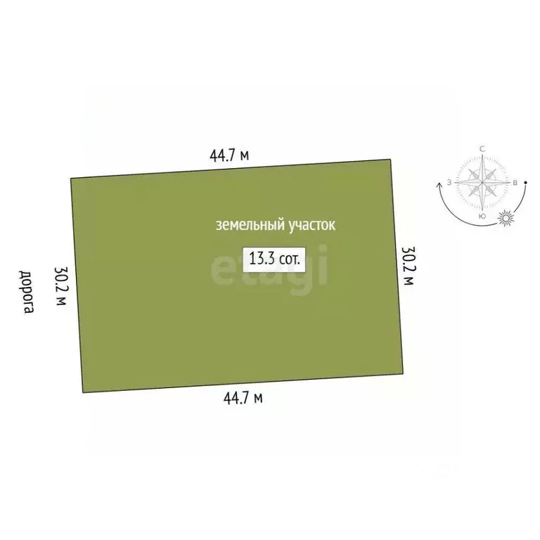 Участок в Тюменская область, Нижнетавдинский муниципальный округ, ... - Фото 2