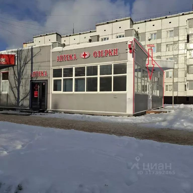 Торговая площадь в Ленинградская область, Кириши просп. Героев, 19А ... - Фото 0