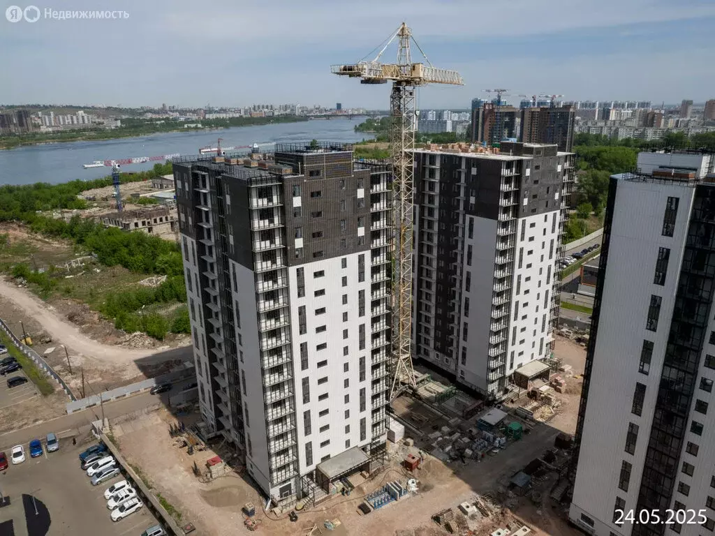 3-комнатная квартира: Красноярск, Судостроительная улица, 31В (52.1 м) - Фото 0
