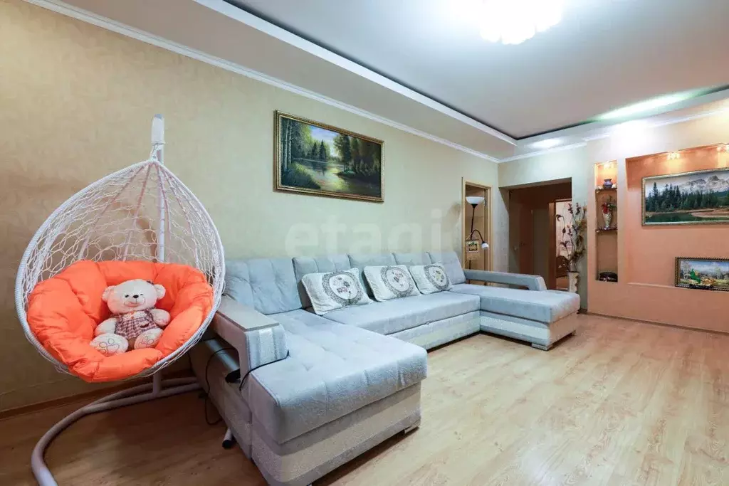 3-к кв. Татарстан, Казань ул. Болотникова, 9 (89.2 м) - Фото 1