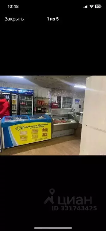 Помещение свободного назначения в Челябинская область, Кунашакский ... - Фото 1
